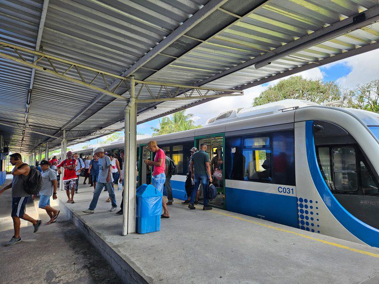 Viagens de trem na Grande João Pessoa terão horários modificados a partir desta terça-feira