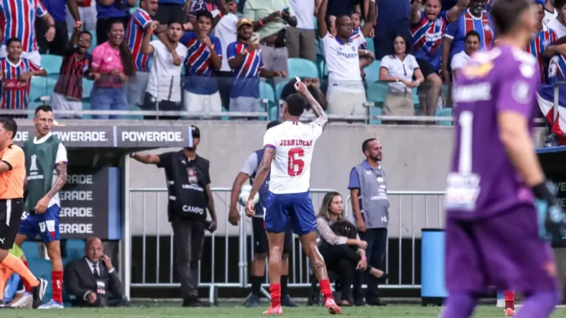 Bahia fura retranca do Boston River, vence na Fonte e se classifica para fase de grupos da Libertadores