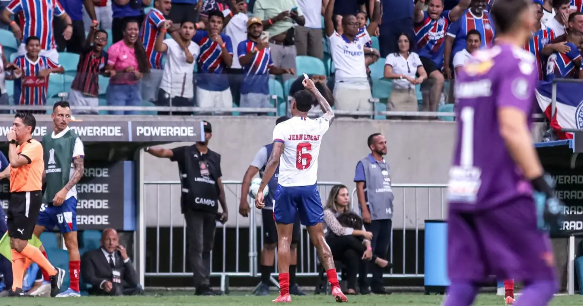 Bahia fura retranca do Boston River, vence na Fonte e se classifica para fase de grupos da Libertadores
