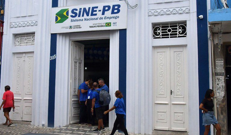 Sine-PB oferta mais de 800 vagas de emprego em 13 municípios paraibanos