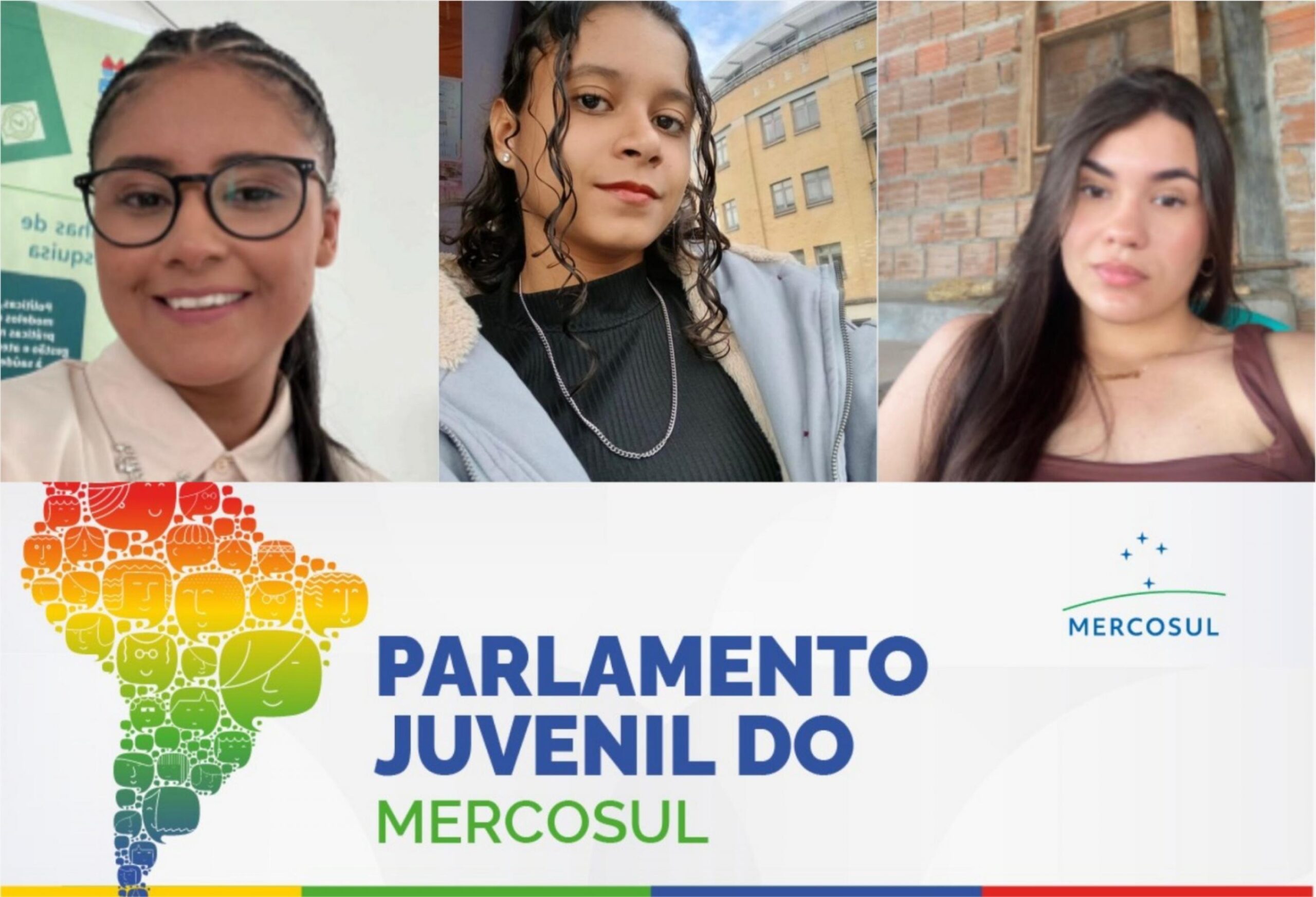 Três alunas da Rede Pública Estadual vão representar Alagoas no Parlamento Juvenil do Mercosul