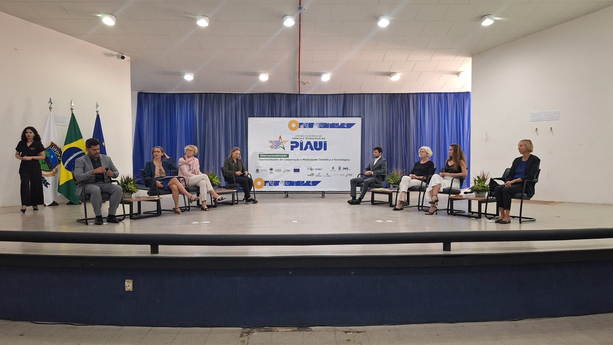 Missão Europeia de Ciência e Tecnologia chega a Parnaíba