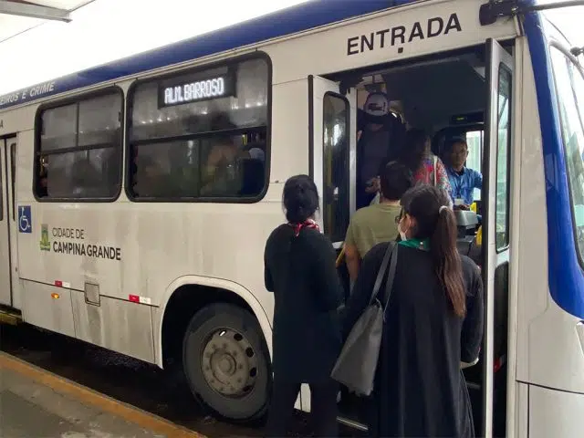 Transporte coletivo de Campina Grande terá frota reduzida no feriado de 1º de maio