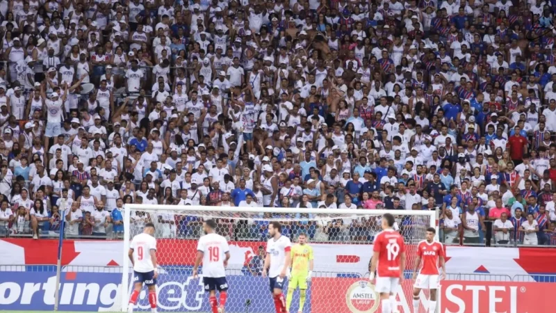 Confira público e renda de Bahia x Internacional, pela Libertadores