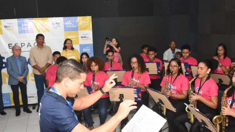 Sesc inaugurou o Espaço Sesc de Música no centro da capital maranhense