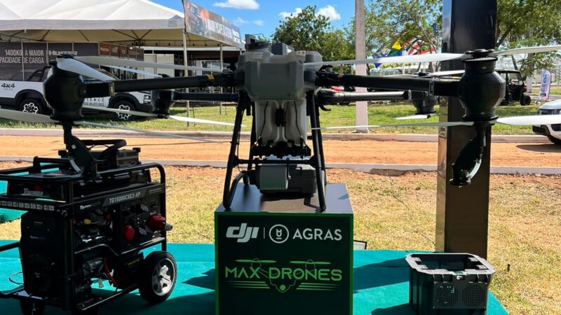 Uso de drones na agricultura é tema de capacitação durante a Agrobalsas 2025