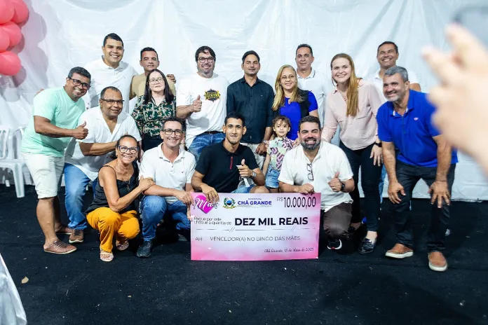 Chã Grande realiza super bingo das mães e distribui mais de 80 prêmios, incluindo R$ 10 mil em dinheiro