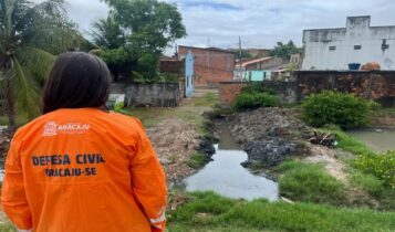 Defesa Civil de Aracaju executa ações de enfrentamento às chuvas