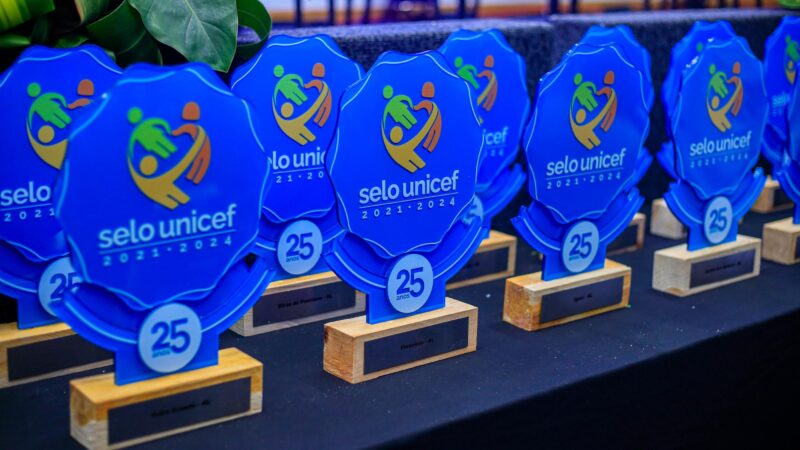 Cria participa do lançamento oficial da edição 2025-2028 do Selo Unicef