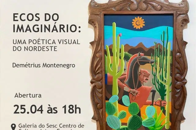 Exposição Ecos do Imaginário é apresentada em João Pessoa