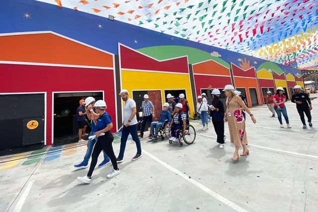 Maior São João do Mundo: Parque do Povo recebe visita técnica sobre acessibilidade