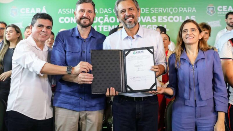 Ceará tem mais 17 novas escolas em tempo integral em construção