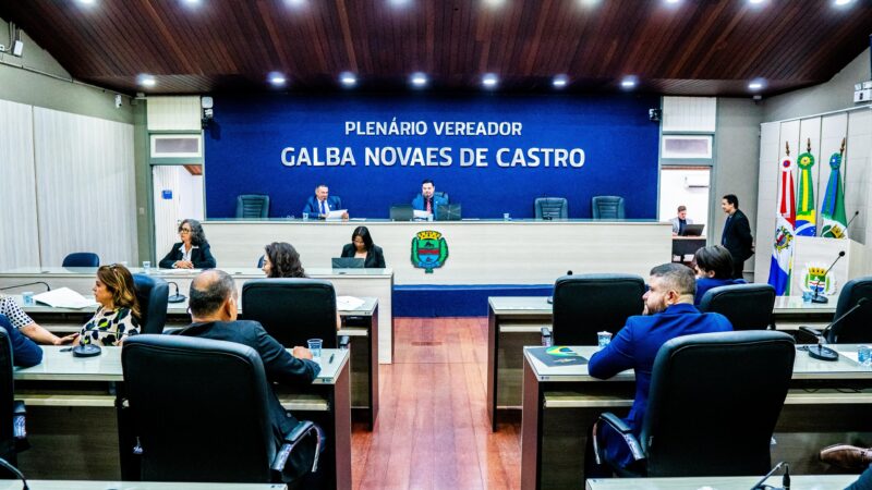 Câmara encerra semestre com 100 projetos aprovados e mais de duas mil indicações