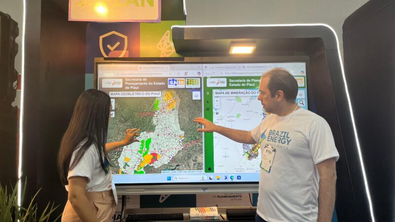 Ferramenta inédita apresenta dados de mineração e energia no Piauí