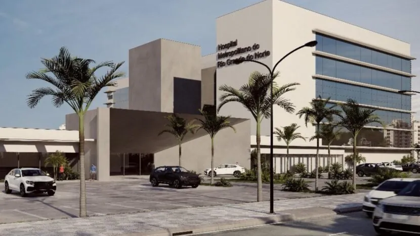 Construção do Hospital Metropolitano do RN terá investimento de R$ 200 milhões