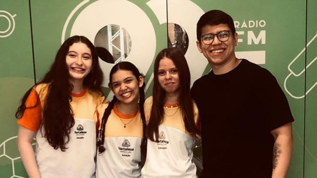 Alunas de escola pública de Fortaleza são ‘melhor equipe do NE’ e vão à final de Olimpíada Nacional