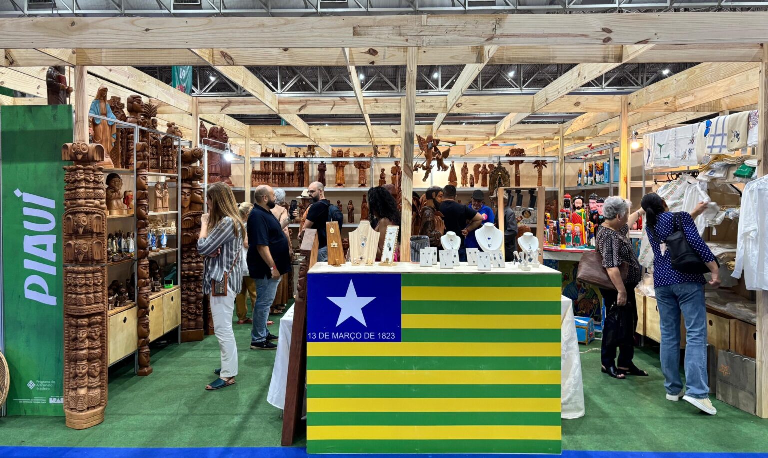 Artesanato piauiense comercializa mais de R$ 261 mil em vendas na 25ª Fenearte