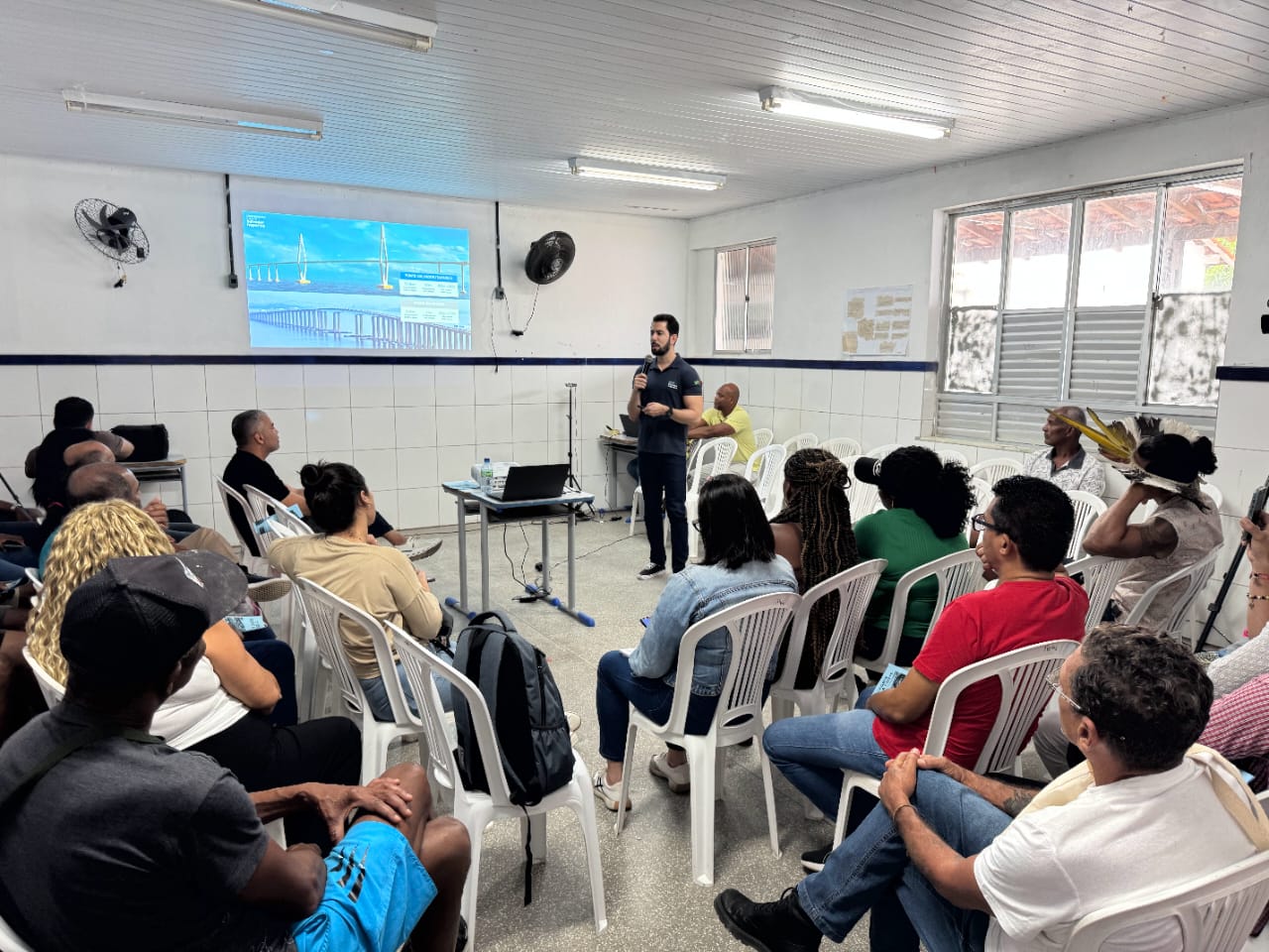 Pescadores e marisqueiras de Itaparica participam de novo encontro sobre a construção da ponte neste sábado (26)