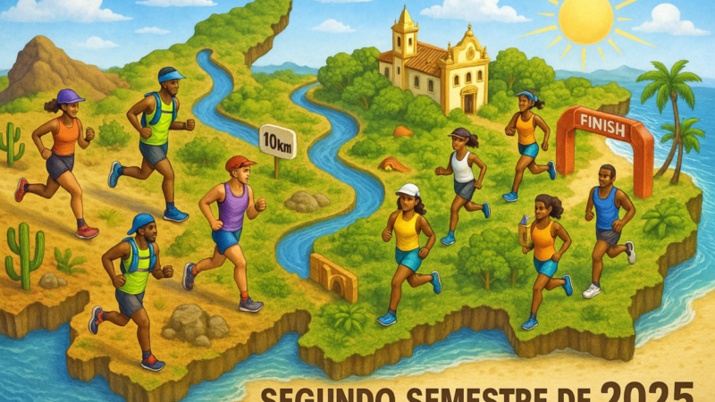 Calendário de Corridas na Paraíba 2025.2: Datas, locais e inscrições das provas confirmadas