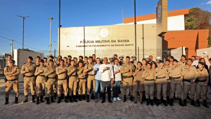 Juazeiro recebe reforço na segurança pública com entrega de nova sede do CPR e viaturas