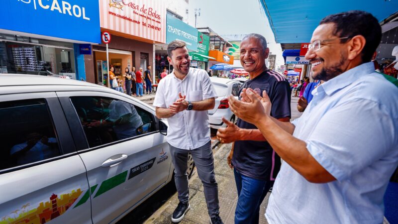 Chico Filho comemora novas permissões para taxistas em Maceió
