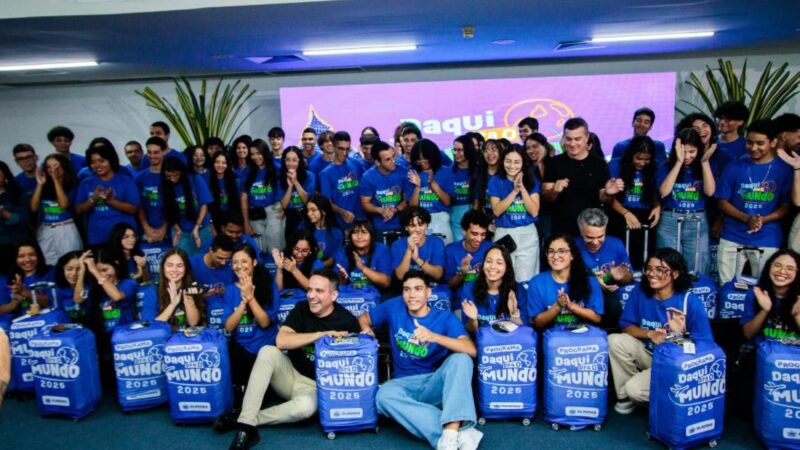 Daqui pra o Mundo: 100 estudantes da rede pública estadual estão prontos para novo intercâmbio no exterior