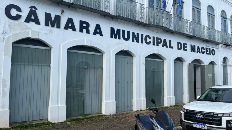 Retorno das sessões da Câmara de Maceió será no dia 19 de agosto
