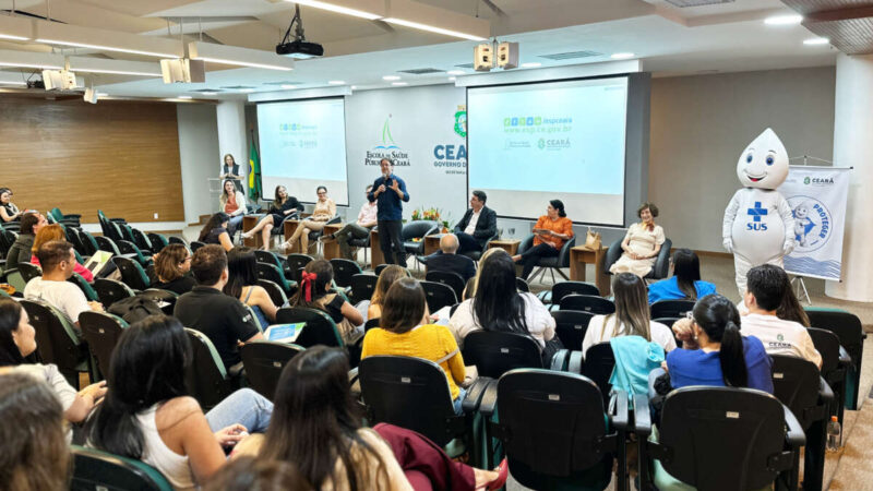 Saúde do Ceará lança curso pioneiro com foco nos processos de imunização