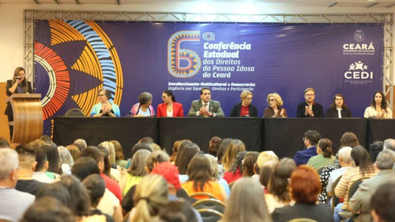 Ceará elege 32 delegados para representar o estado na Conferência Nacional dos Direitos da Pessoa Idosa