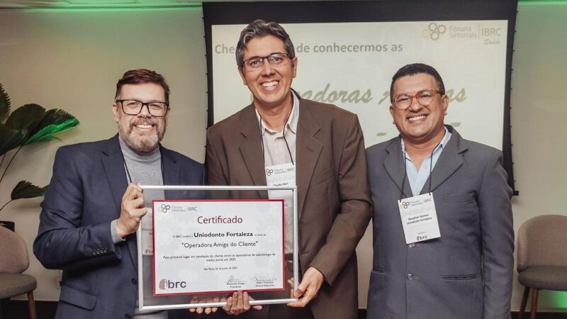 Uniodonto Fortaleza é destaque nacional em satisfação de beneficiários