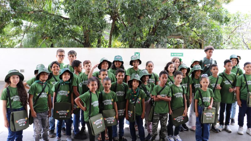 Botânico Mirim: Crianças participam de abertura da 4ª edição do projeto do IMA