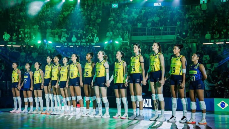 Seleção de Vôlei do Brasil irá brigar pela medalha de bronze no Mundial neste domingo