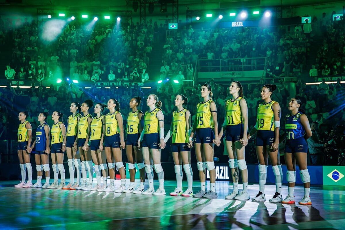 Seleção de Vôlei do Brasil irá brigar pela medalha de bronze no Mundial neste domingo