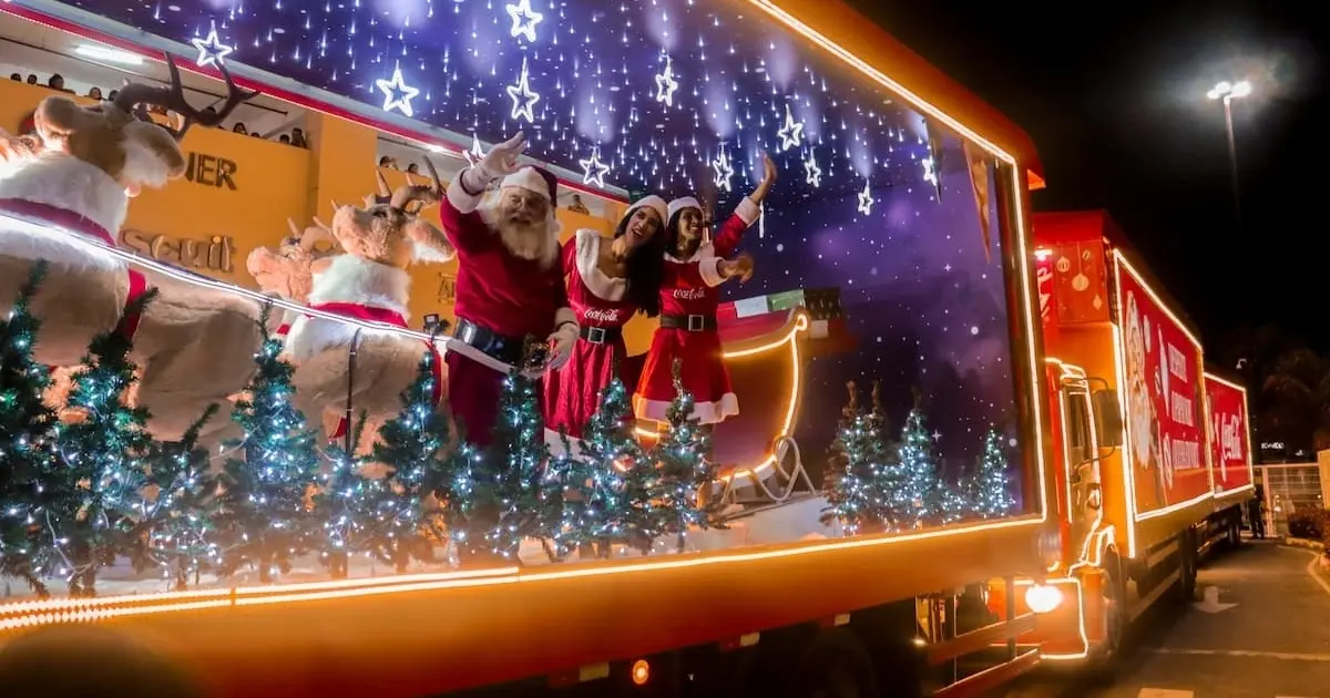 Caravana de Natal da Coca-Cola antecipa passagem por Salvador; confira nova data