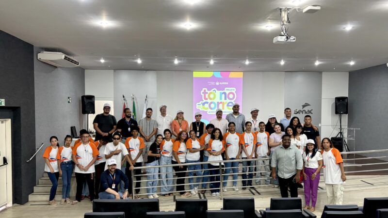 Projeto Tô no Corre promove aula inaugural com jovens participantes