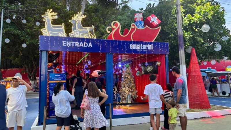 Equatorial Maranhão leva ainda mais brilho ao Natal 2025 na Vila Encantada do Ipem