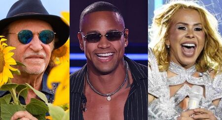 Alceu, Léo Santana e Joelma no Réveillon de Jaboatão, que ocorre sob o selo do “Pernambuco Meu País”