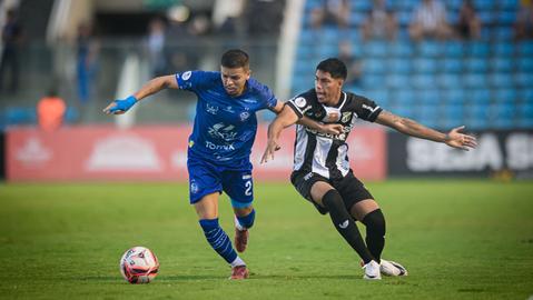 Ceará sai na frente, mas fica no empate com o Iguatu no Campeonato Cearense