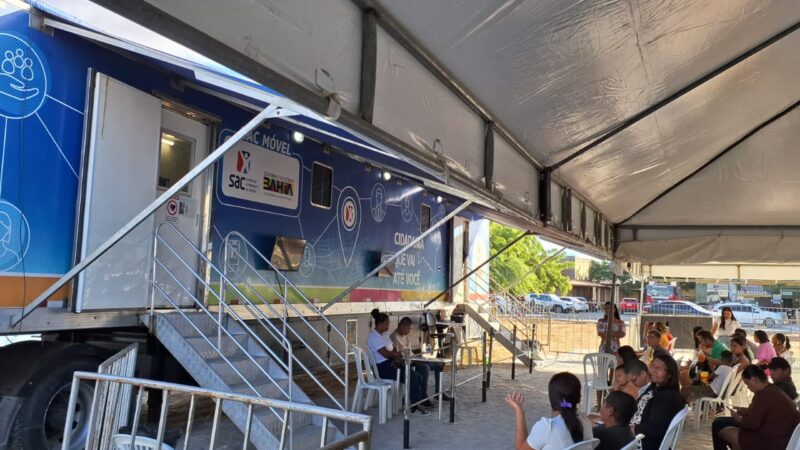 Alagoinhas e Feira de Santana recebem atendimento do SAC Móvel