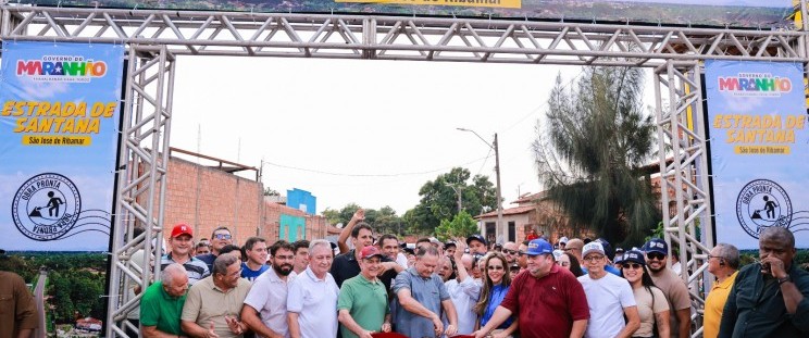 Governo entrega Estrada de Santana e anuncia mais ações para o município de São José de Ribamar
