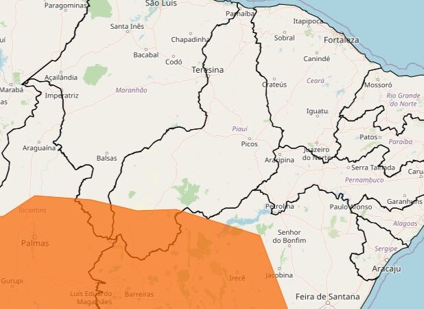 Região do Piauí tem alerta de tempestade a partir deste domingo; veja municípios