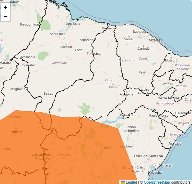 Região do Piauí tem alerta de tempestade a partir deste domingo; veja municípios