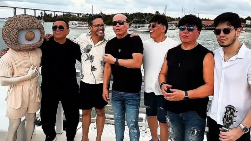 Caldeirão do Mion grava programa em Natal com a banda Grafith