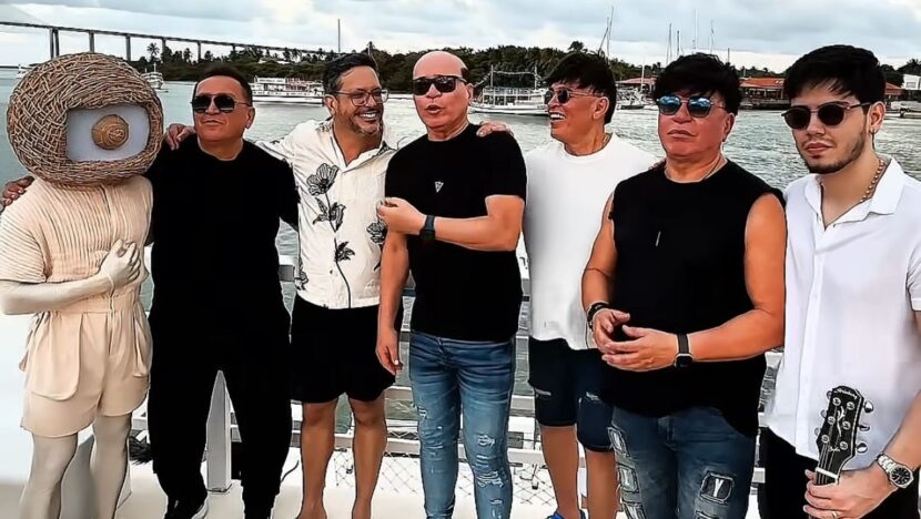 Caldeirão do Mion grava programa em Natal com a banda Grafith