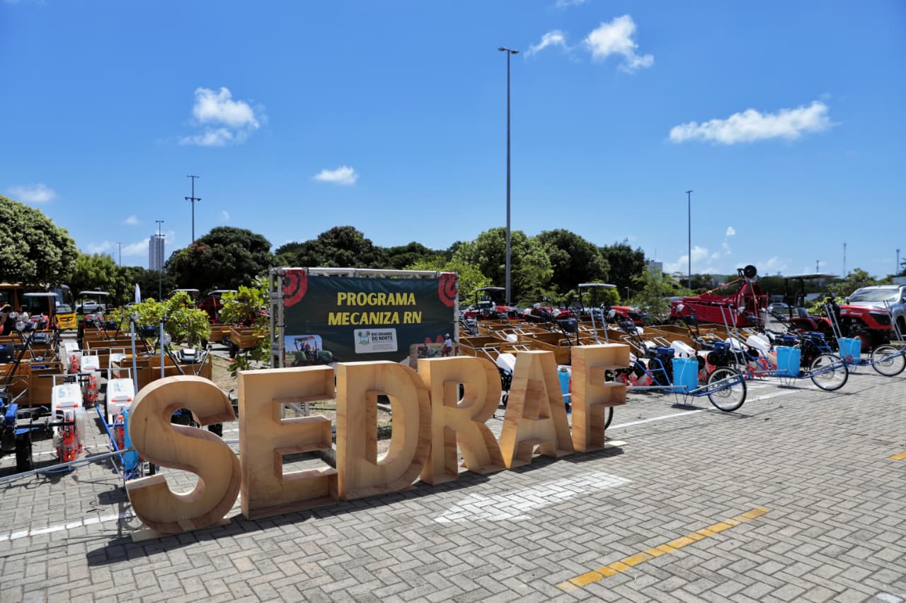 RN é o primeiro estado do Brasil a mecanizar a agricultura familiar