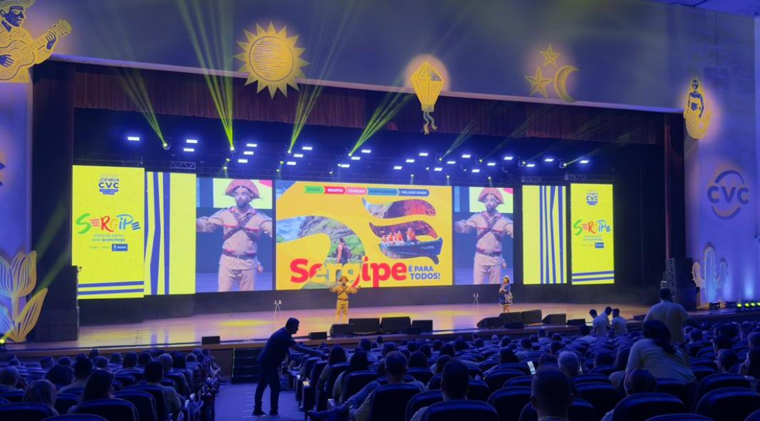 Sergipe foi destaque durante Convenção de Vendas CVC 2026 em João Pessoa