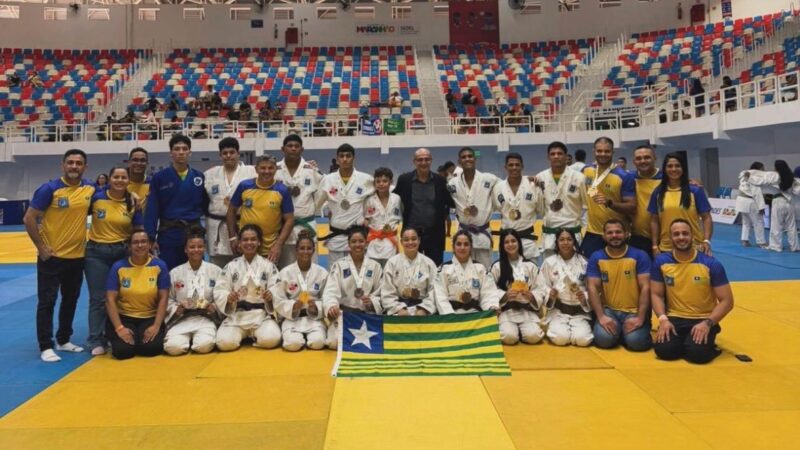 Piauí conquista 95 medalhas e é campeão do Brasileiro de Judô Região I