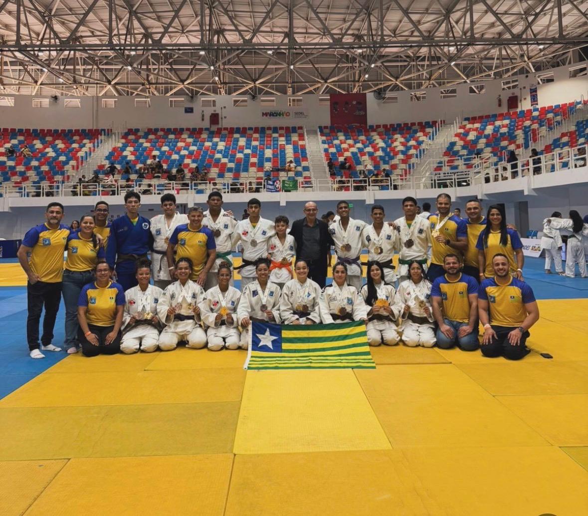 Piauí conquista 95 medalhas e é campeão do Brasileiro de Judô Região I
