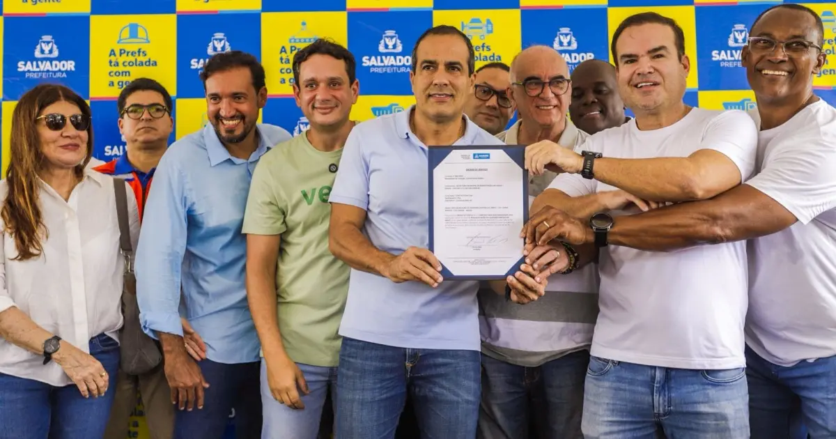 Prefeitura de Salvador inicia obras de parque linear no bairro do Imbui