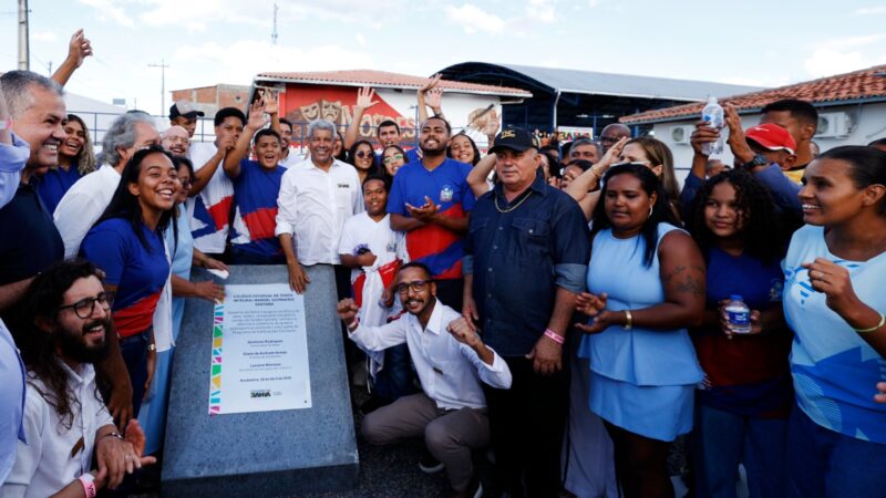 Escola de tempo integral modernizada reforça educação e marca entregas do Estado em Nordestina